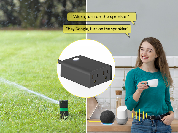 voice control the zwave outlets