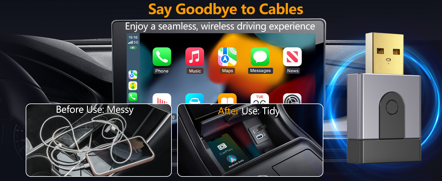 android auto wireless adapter