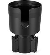 Kincown Car Cup Holder Expander, Large Cup Holder Extender for Car with Adjustable Base, Water Bo...