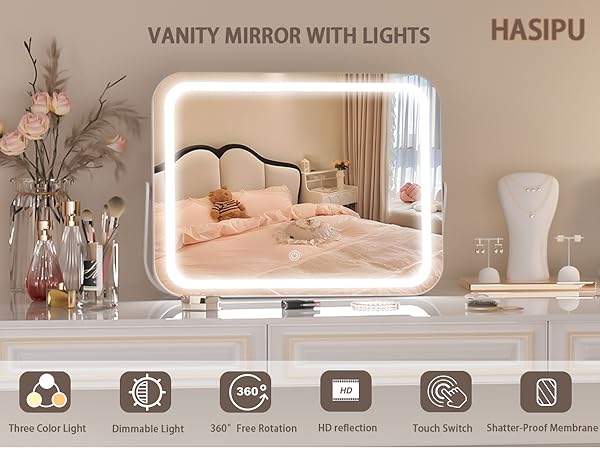 vanity mirror with lights