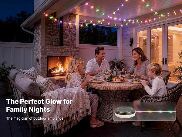 solar camping string lights