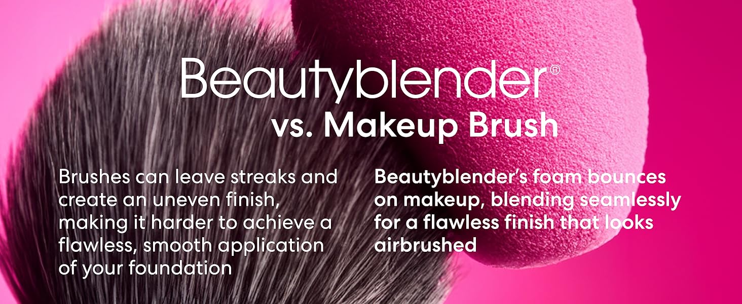 Beautyblender vs Makeup Brush