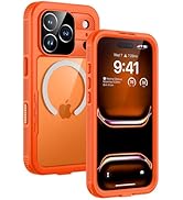 Lanhiem Magnetic for iPhone 17 Pro Max Case, IP68 Waterproof, Dustproof, Compatible with Magsafe,...