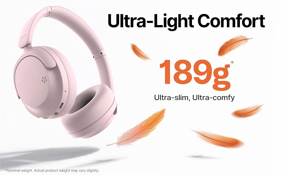 60H Playtime,Adaptive Active Noise Cancelling headphones,Hi-Res Audio,Hyper GO