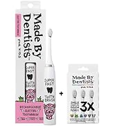 Made by Dentists Kids Electric Toothbrush - Rechargeable Vibrating Toothbrush with Timer, Include...
