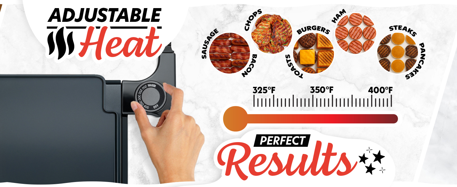 sizzle and sear perfect hear results giddle gourmia