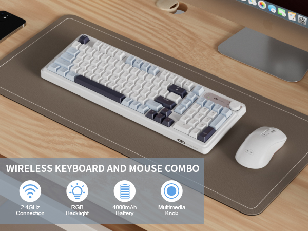 wireless keyboard and mouse combo