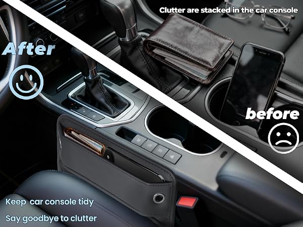 Car Console Tidy Organizer?Clutter-Free Car Storage