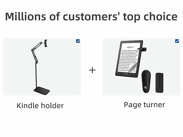Kindle holder with Page turner is customers top choice