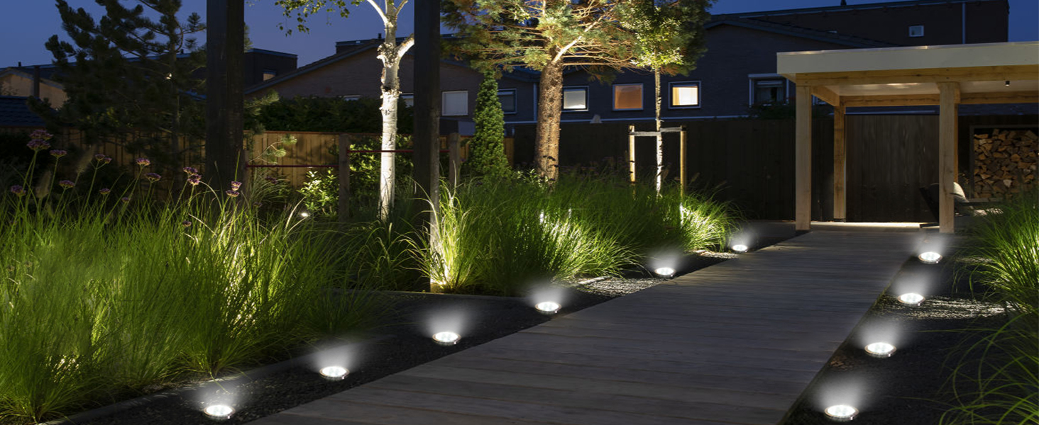 solar lights outdoor ground