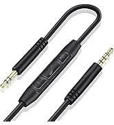 3.5mm Replacement Audio Cable for Beats Headphones Cord Wire Aux Cable Compatible with Beats Solo...