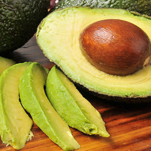 Avocado slices