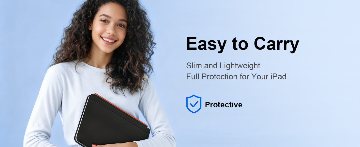 Lightweight and Portable iPad Keyboard Case