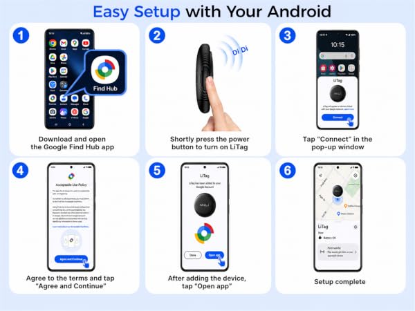 MiLi Air Tracker Tags for iOS and Android