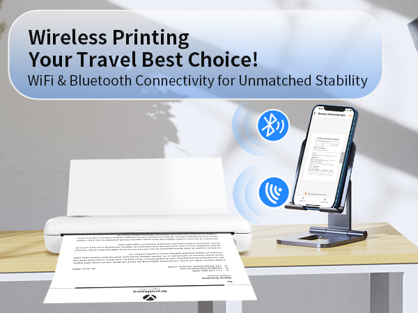 portable printers wireless for travel