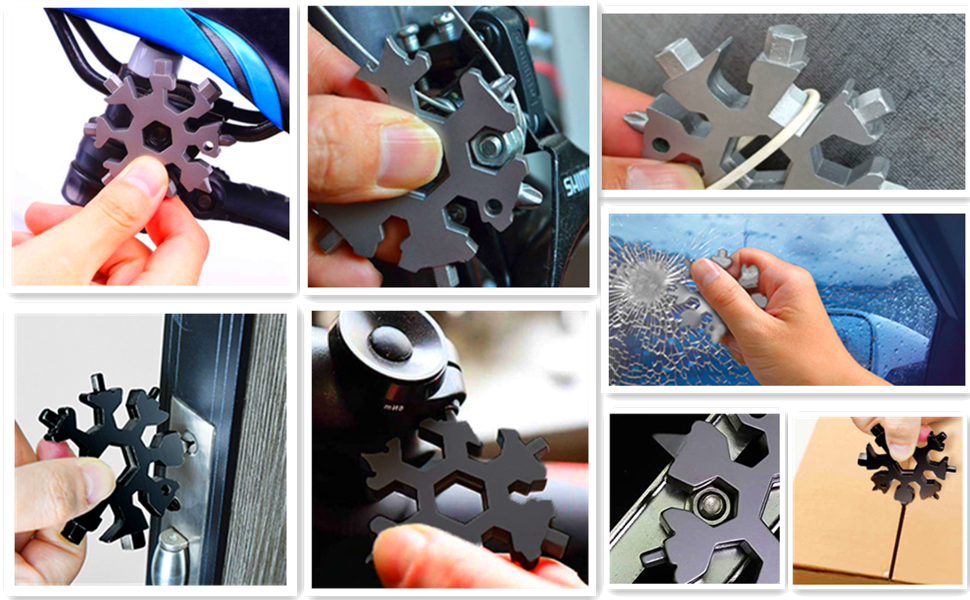 18-in-1 Snowflake Multi-Tool