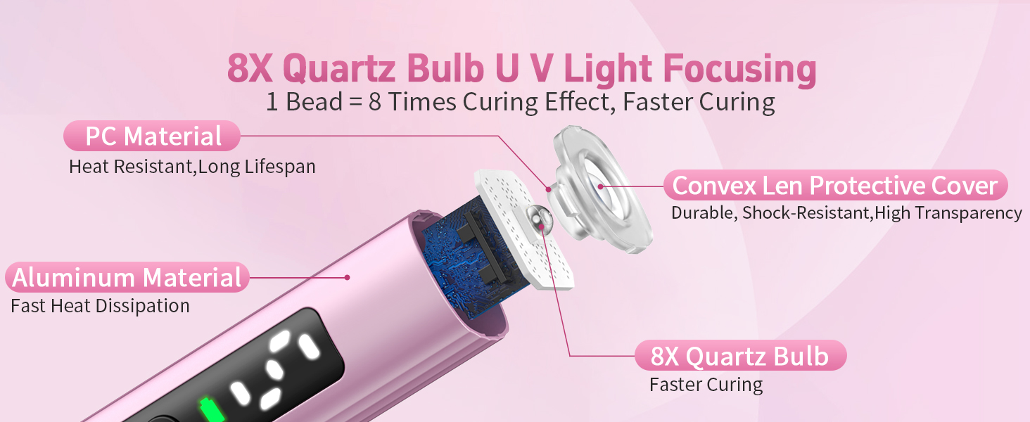 electric nail drill bits electric nail file kit UV nail lamp light nail tools for nail art kit 