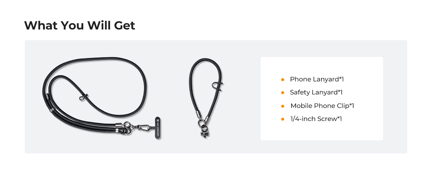 iPhone crossbody Lanyard