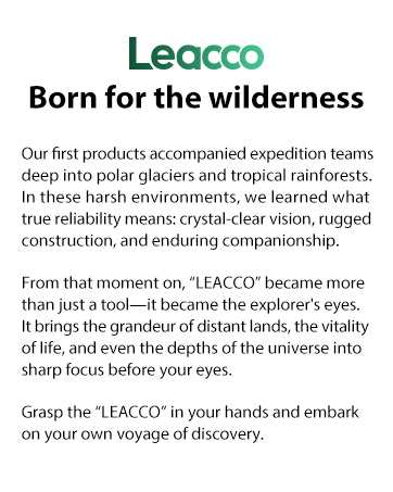 LEACCO, born for the wilderness.