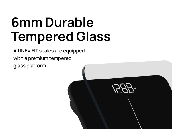 INEVIFIT Premium Bathroom Scale - I-BS002 - Premium A+ - Mobile