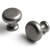 BEILEIOU Antique Silver Cabinet Knobs Classic Vintage Retro Drawer Knobs Kitchen Cupboard Bathroo...