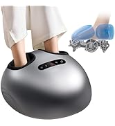 QXC Foot Massager Machine with Heat, Double Shear Massage Core, Shiatsu Feet Massager with Airbag...