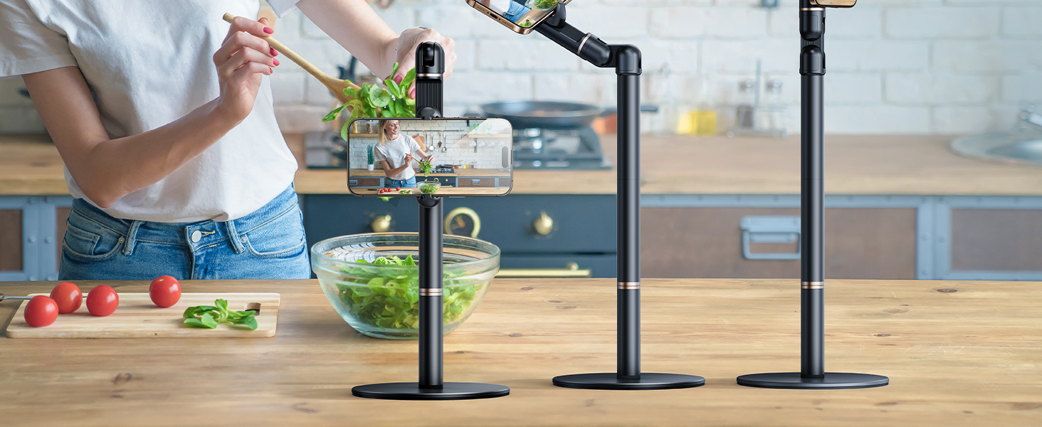 Retractable Phone Stand for Recording