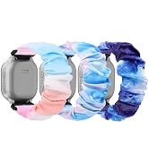 sylacor Scrunchie Bands Compatible with Gizmo Watch 3 2 1/ Gabb Watch 3 2 1 and SyncUP Kids Watch...