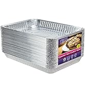 Aluminum Pans Quarter Size Cookie Sheet 15 Count Durable Nonstick Baking Sheets 12.87