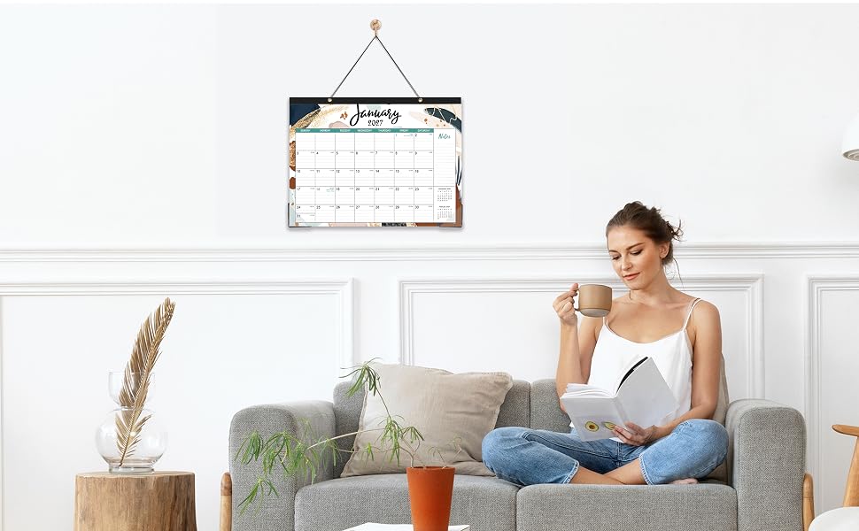 2027 Desk Calendar 17&amp;#34; x 12&amp;#34;