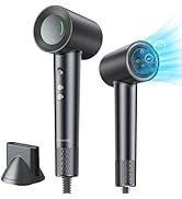 maxodo Hair Dryer,1400W High Speed Brushless Blow Dryer for Fast Drying,Negative Ionic Hairdryer ...