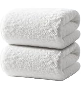 REDKISS Ultra-Plush Bath Towel Set - 900GSM Premium Thick Cotton for Bathroom &amp; Spa, Super Absorb...