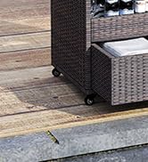 Giantex Rolling Wicker Cart Rattan Bar Cart Outdoor Serving Cart Wicker Trolley Portable Kitchen ...
