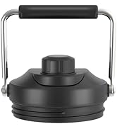 Replacement Lid for 1 Gallon Water Jug, Replacement Lid for Cafezi 128 oz Water Bottle (Black)