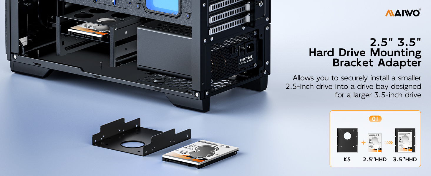 2.5&amp;#39;&amp;#39; 3.5&amp;#39;&amp;#39; Hard drive mounting bracket