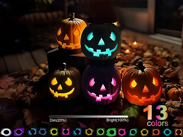 pumpkin lights
