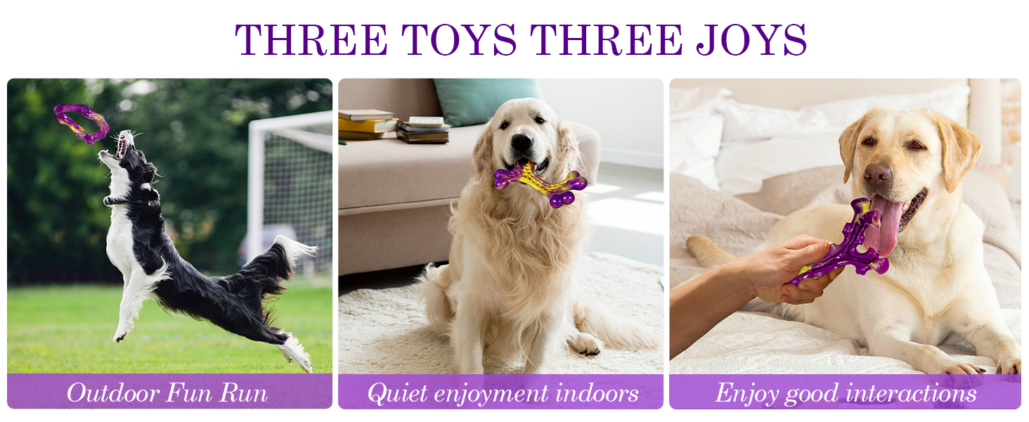 indestructible dog toy