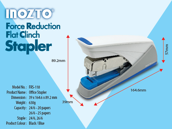 INOZTO Easy-Flat Stapler
