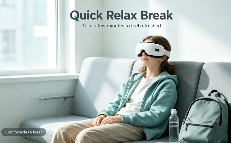 Relieve eye fatigue