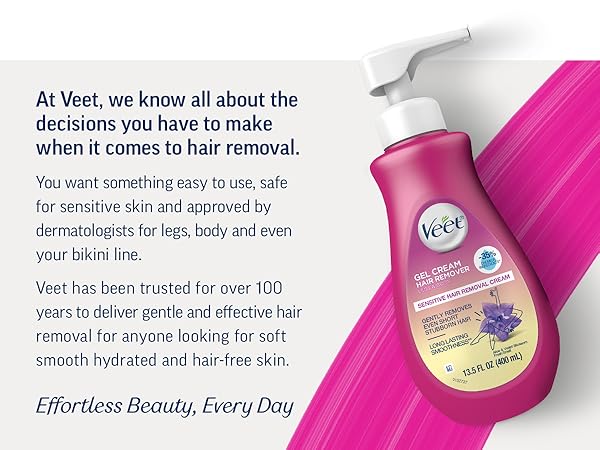 Veet Sensitive Hair Removal Gel Cream for Legs and Body