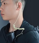 HYS Surveillance Listen Only Balanced Armature 3.5mm Earphone, Soft in-Ear Dynamic Single Law Enf...