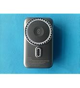 For MagSafe Portable Charger with Wall Plug,3 in 1 Wireless Power Bank with Built-in 2 Cables.100...