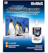 Klear Screen Electronic Cleaner Kit for iPhones and LED TVs - 8 oz. Spray Bottle, Large Microfibe...
