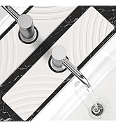 SpaceHacks Stone Faucet Mat for Kitchen Sink - Fast Drying Diatomite Stone Drying Mat, Textured D...