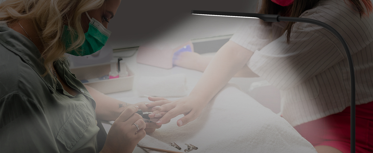 LED Desk Lamp with Clamp