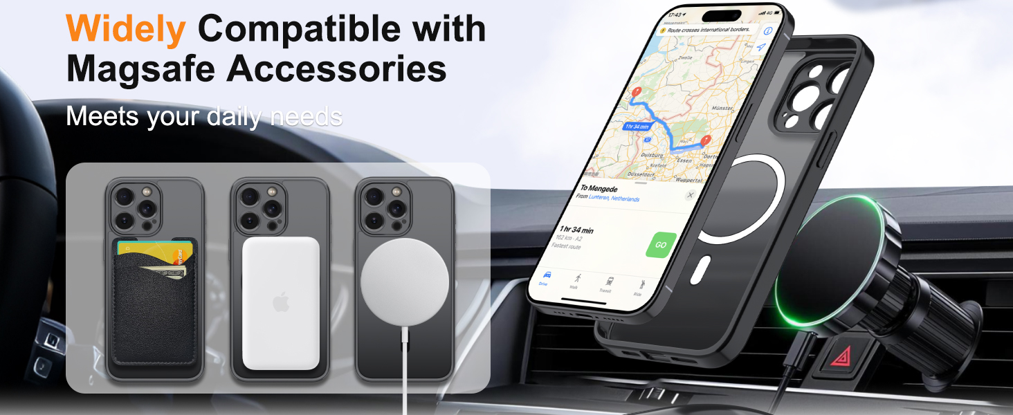 Compatible with magsafe accessories