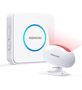 AMHEY Motion Sensor Door Chime, Wireless Motion Detector Alarm Indoor, Business Entry Alert Bell ...