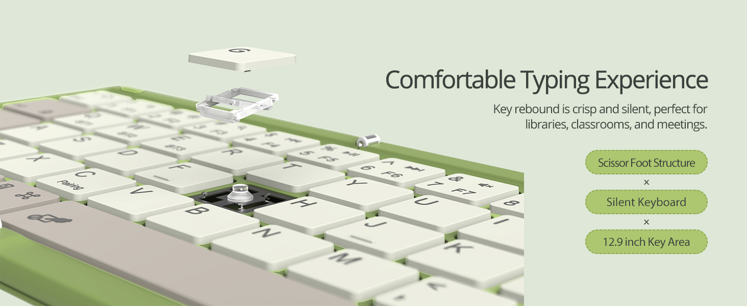 Nillkin Foldable Keyboard - Comfortable Typing Experience
