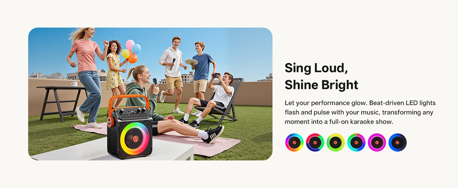 karaoke led light