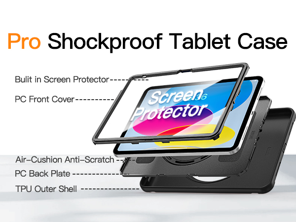 Pro Shockproof Tablet Case